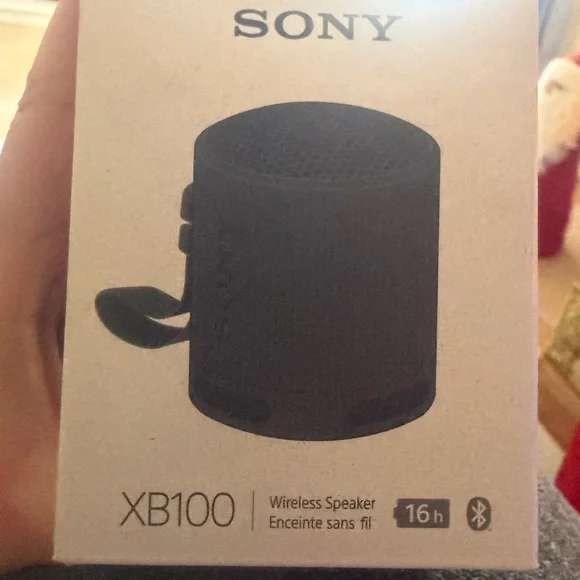 Sony SRS-XB100 Wireless Bluetooth PortableTravel Speaker Black